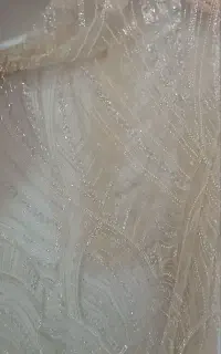 پارچه کار شده ،سنگ و کریستال