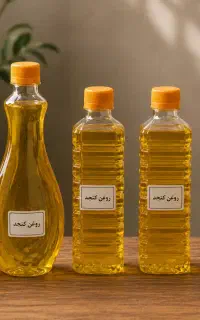 روغن کنجد طبیعی و خالص پرس سرد