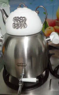 قوری و سماور درحد نو