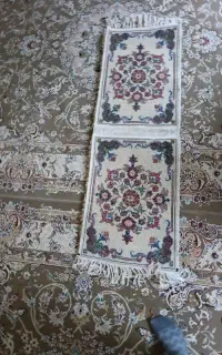 فرش پا دری جفت