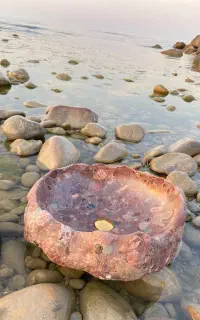 فروش روشویی سنگ رودخانه ای