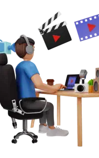 استخدام ادیتور و فیلمبردار