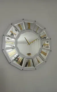 ساعت دیواری آینه ای