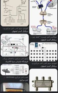 نصب انتن برقی