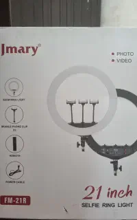 رینگ لایت jmary سایز 21 inch