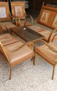مبل فلزی باغی