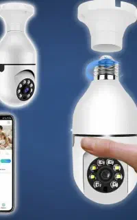 دوربین لامپی مدل LuxEye / بدون سیم‌کشی / اورجینال