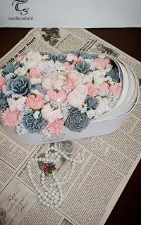 باکس گل شمع باکس نوزادی
