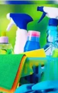 نظافت ساختمان انجام میشود