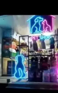فروش دکور مغازه و برخی از وسایل پت شاپ