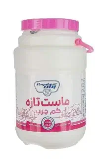 دبه ماست وشیشه