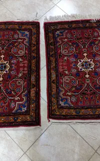 یک جفت پادری دست بافت قدیمی