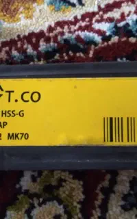 قلاویز دستی HSS-G سایز M6