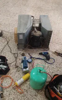 نصب جابه جایی سرویس تعمیر کولر  دو تیکه و پنجره ای