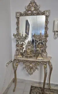 آینه و شمعدان