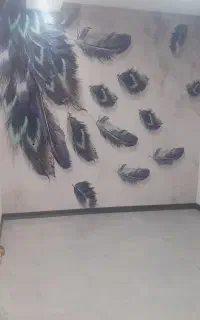 نصب کاغذدیواری پوستردیواری ترمووال چمن مصنوعی...