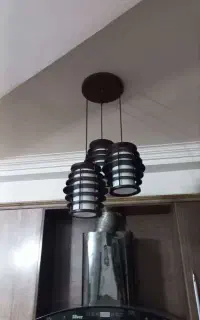 لوستر  چوبی آشپزخانه وراهرو