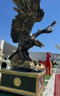 مجسمه شیر اسب دلفین گوزن عقاب سگ کد۲۴۶