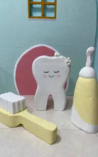 ماکت عروسک دندونی کودک