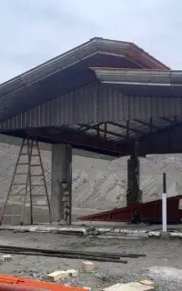 اجرای خرپا شیروانی