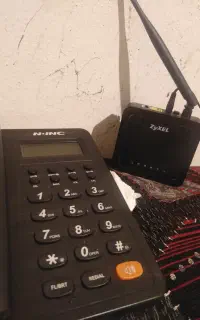 تلفن رومیزی وای فای zyxel