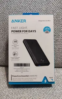 پاوربانک انکر A1287 نو 20000 با یک سال گارانتی