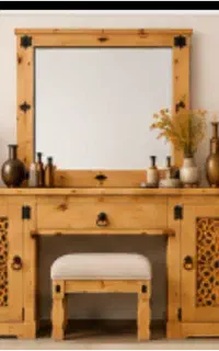 میز آرایش  چوبی سنتی  ساخت سفارشی