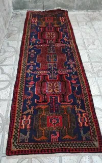 فرش طبیعی سه متر در یک متر