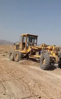 اجاره گریدر غلطک زیرسازی جدول آسفالت تراشه