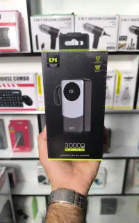 پاور بانک ۳۰ هزار نمایشگر دار آکبند نو با گارانتی