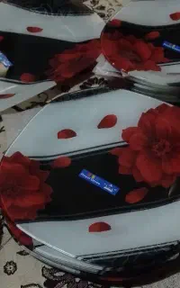 ظروف گل سرخی