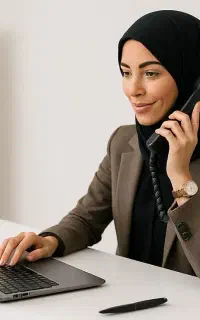استخدام منشی تلفنی و فروش (خانم)