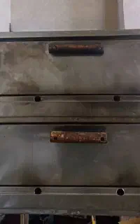 فرپیتزا دوطبقه کپسول پرسی بزرگ و صندلی