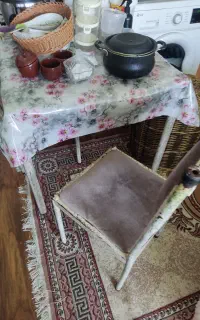 میز نهار خوری  دونفره فرفوروژه ضخیم