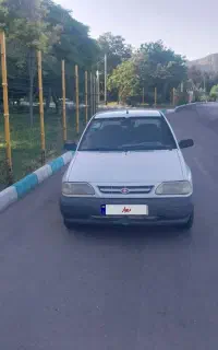 پراید سفید ۱۳۱مدل ۹۱