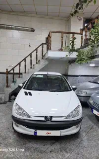 پژو 206،اس دی ،وی ۲۰ مدل۱۳۹۰،بدون رنگ صفر