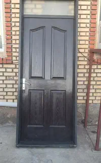 درب چوبی