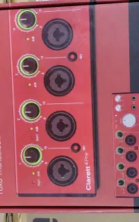 کارت صدا Focusrite Clarett 4Pre Thunderbolt آکبند