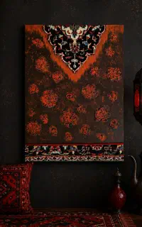 تابلو تکسچر قالی
