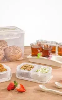 ست چایخوری مسافرتی لیمون ۶نفره