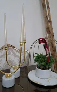 شمعدان و استند قفس