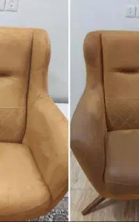 مبل شویی نمونه با موادنانو و دستگاه مکش سه موتوره