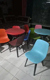 میز و صندلی پلاستیکی (نهار خوری)