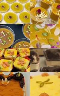 کاچی دسر حلوا غذا خونگی
