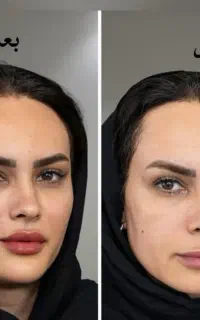 کانتورینگ و زاویه سازی صورت (طرح بهاری)