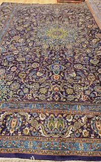 قالی ۱۲متری دستباف کرک کاشمر