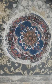 ۴ تخته فرش گرد یک متری ۷۰۰ شانه