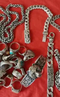 نقره مس برنز کار کرده