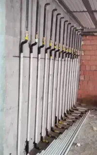 لوله کشی گاز صنعتی و مسکونی