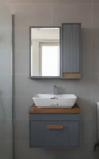 روشویی کابینتی توالت فرنگی